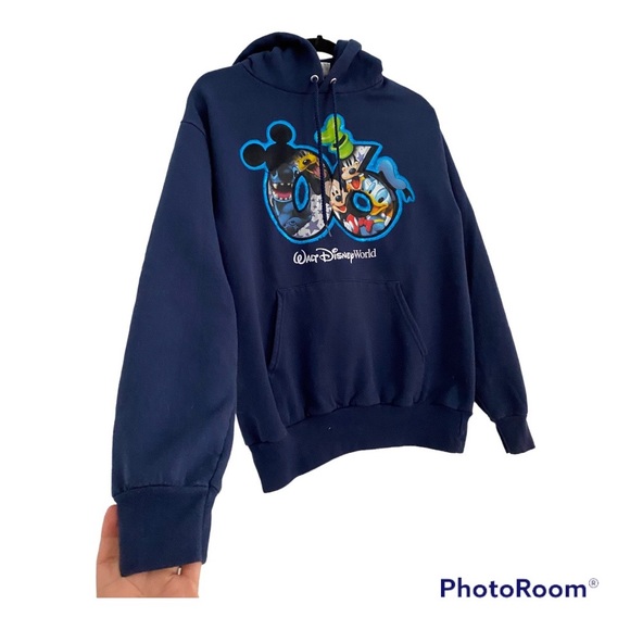 Vintage Rare Hoodie Walt Disney World Hoodie Jacket, size Small - Picture 2 of 6